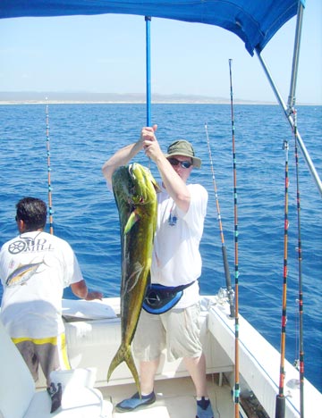 Dorado caught at East Cape