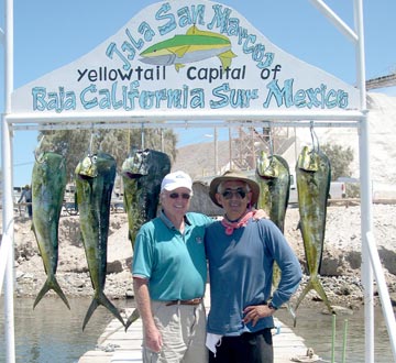 Isla San Marcos, Mexico, yellowtail landing